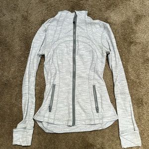 lululemon athletica Gray Zip-Up Hoodie
